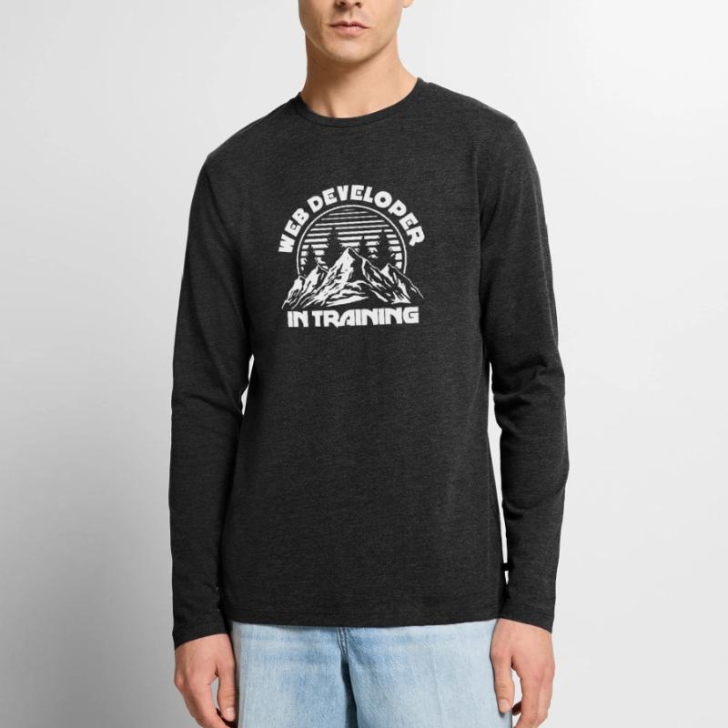 Web Developer Web Developer Training Men's Premium Organic Long Sleeve Shirt