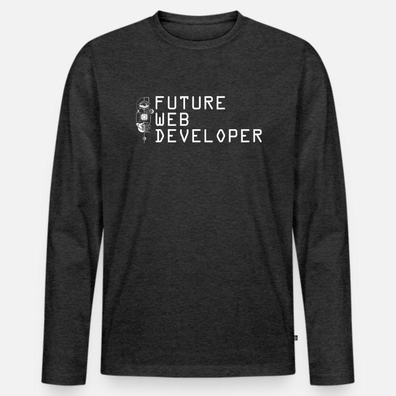 Web Developer Web Developer Future Men's Premium Organic Long Sleeve Shirt