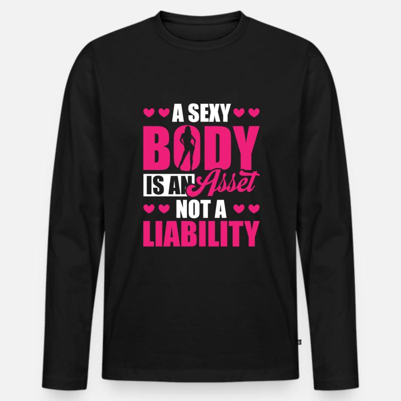 Buchhalter Steuerberater Anlage - Männer Premium Bio Langarmshirt - Schwarz