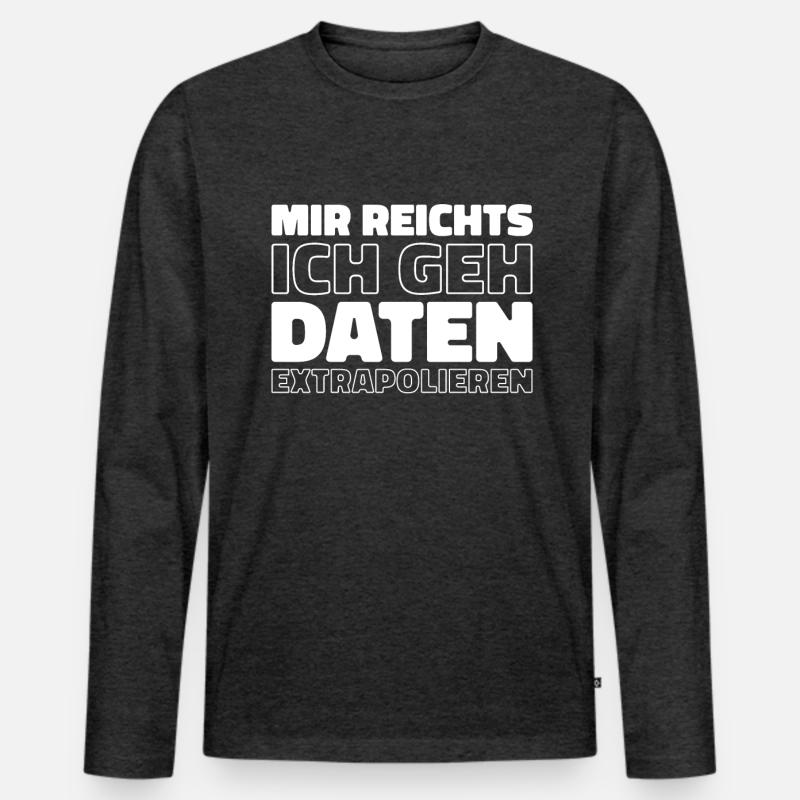 Data Science Data Analyst Men's Premium Organic Long Sleeve Shirt