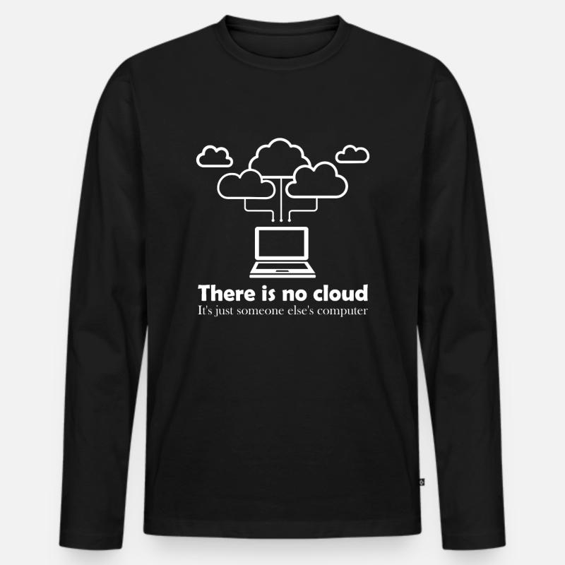 Database Data SQL Programmer Administration - Men's Premium Organic Long Sleeve Shirt - black