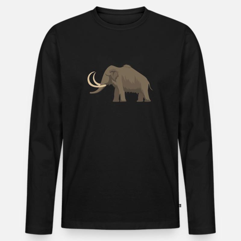 Mammut - Männer Premium Bio Langarmshirt - Schwarz