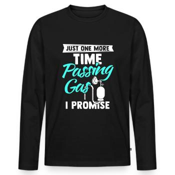 Anesthesia Anesthesia Nurse Anesthesiologist - Men's Premium Organic Long Sleeve Shirt - black - Front - Nico (187cm)
