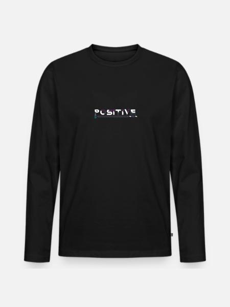 Timing: The Art of Precision - Men's Premium Organic Long Sleeve Shirt - black