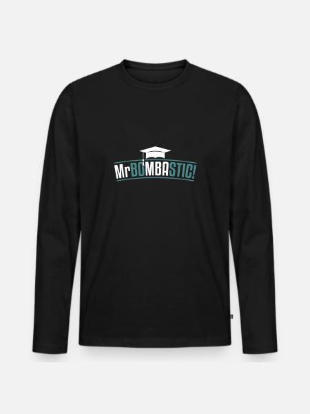 Mr Bombastic Gift - T-shirt manches longues Premium bio Homme - noir