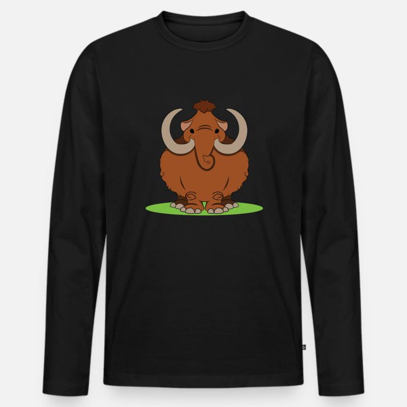 Mammut - Männer Premium Bio Langarmshirt - Schwarz