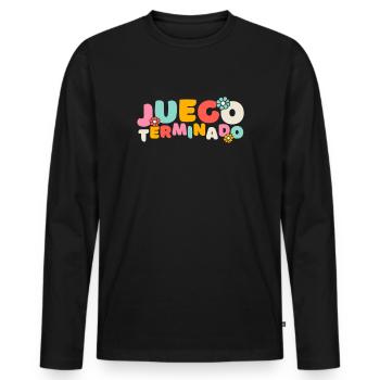 Bachelorette Party Jga - Männer Premium Bio Langarmshirt - Schwarz - Vorne - Nico (187cm)