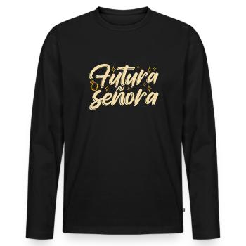 Bachelorette Party Jga - Männer Premium Bio Langarmshirt - Schwarz - Vorne - Nico (187cm)