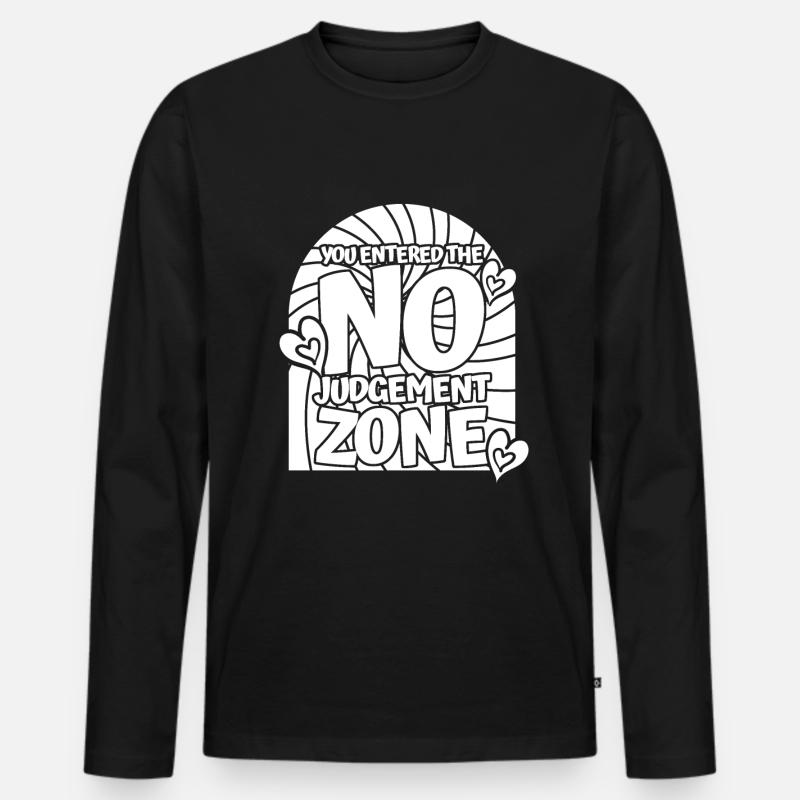 Mama Mutter - Männer Premium Bio Langarmshirt - Schwarz