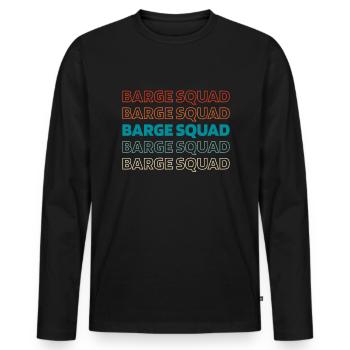 Brauer Kader - Männer Premium Bio Langarmshirt - Schwarz - Vorne - Nico (187cm)