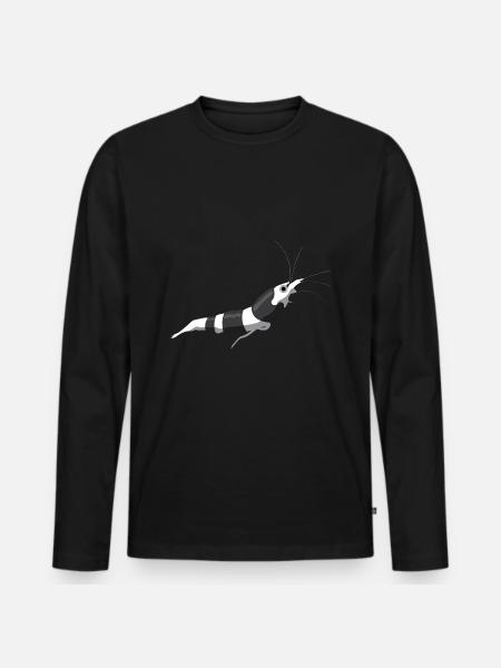 Bumblebee shrimp - Men's Premium Organic Long Sleeve Shirt - black