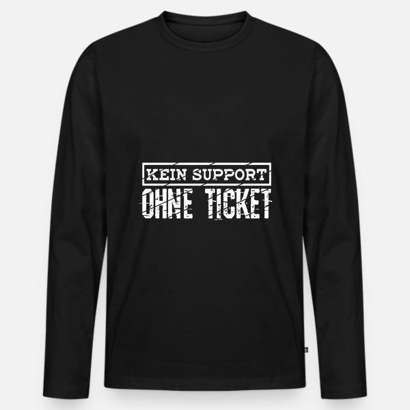 Systemadministrator Admin Itler Programmierer Büro Männer Premium Bio Langarmshirt