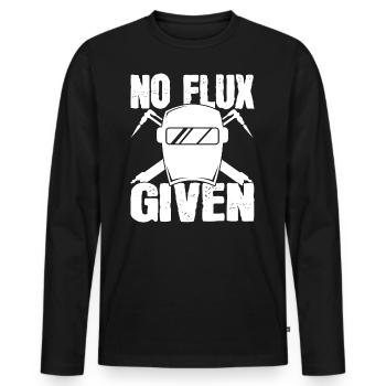 Welder saying for proud metal workers and - Men's Premium Organic Long Sleeve Shirt - black - Front - Nico (187cm)