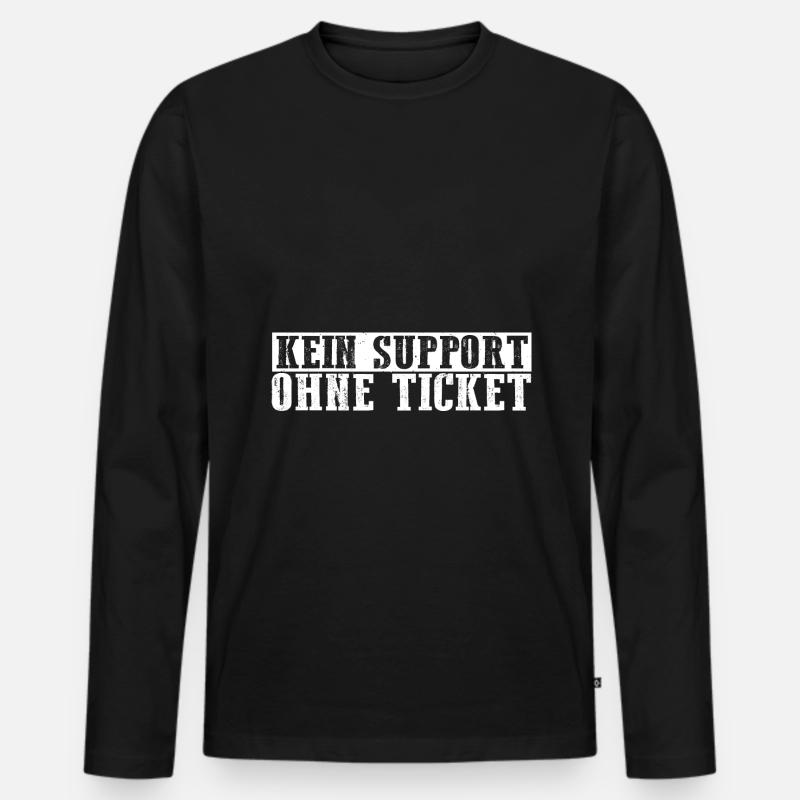 Systemadministrator Admin Itler Programmierer Gesc Männer Premium Bio Langarmshirt