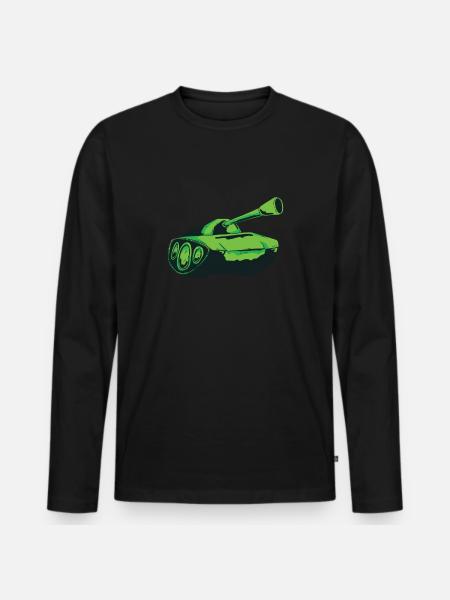 Sagittarius - Men's Premium Organic Long Sleeve Shirt - black