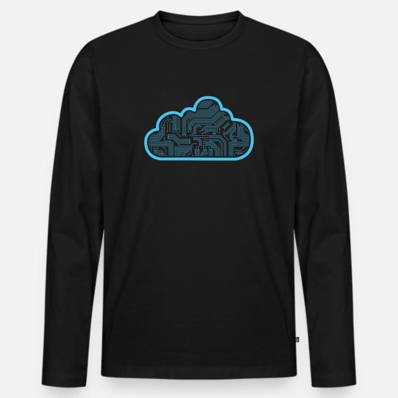 Programmierer - Männer Premium Bio Langarmshirt - Schwarz