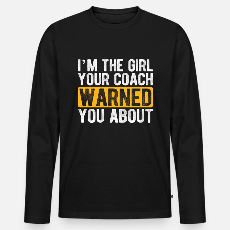 Basketball - Männer Premium Bio Langarmshirt - Schwarz