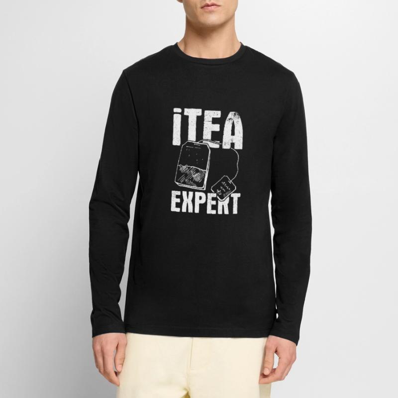 Informatiker Spruch It Experte Computer Nerd Admin Männer Premium Bio Langarmshirt
