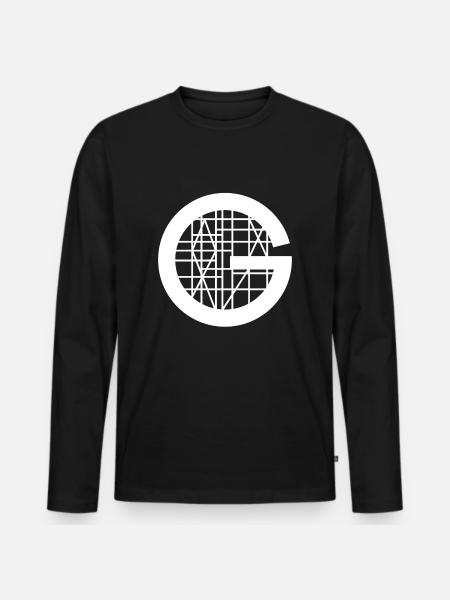 Signe de guilde d'échafaudage - T-shirt manches longues Premium bio Homme - noir