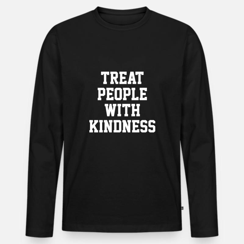 LGBTQ - Männer Premium Bio Langarmshirt - Schwarz