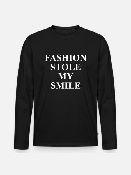mode - T-shirt manches longues Premium bio Homme - noir