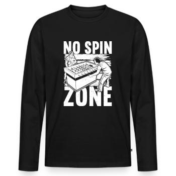 Baby-foot Baby-foot - T-shirt manches longues Premium bio Homme - noir - Devant - Nico (187cm)