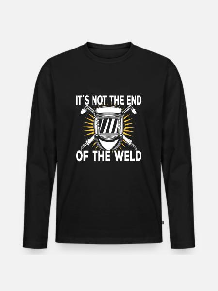 Welding Welder Welders - Men's Premium Organic Long Sleeve Shirt - black