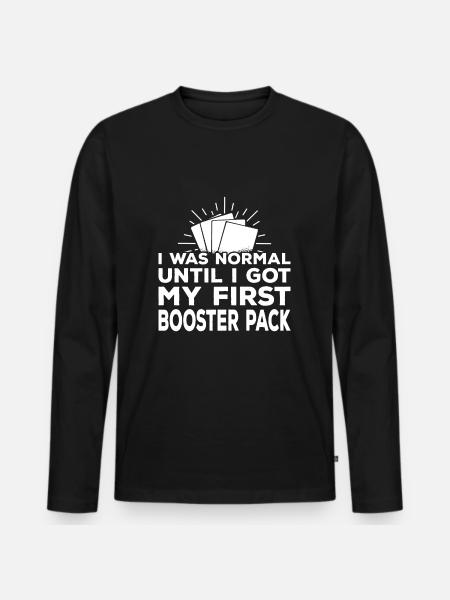 Trading Card Game - Men's Premium Organic Long Sleeve Shirt - black