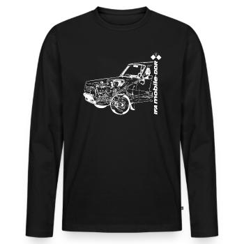 Wartburg 353 - Technologie - IFA mobile DDR - T-shirt manches longues Premium bio Homme - noir - Devant - Nico (187cm)