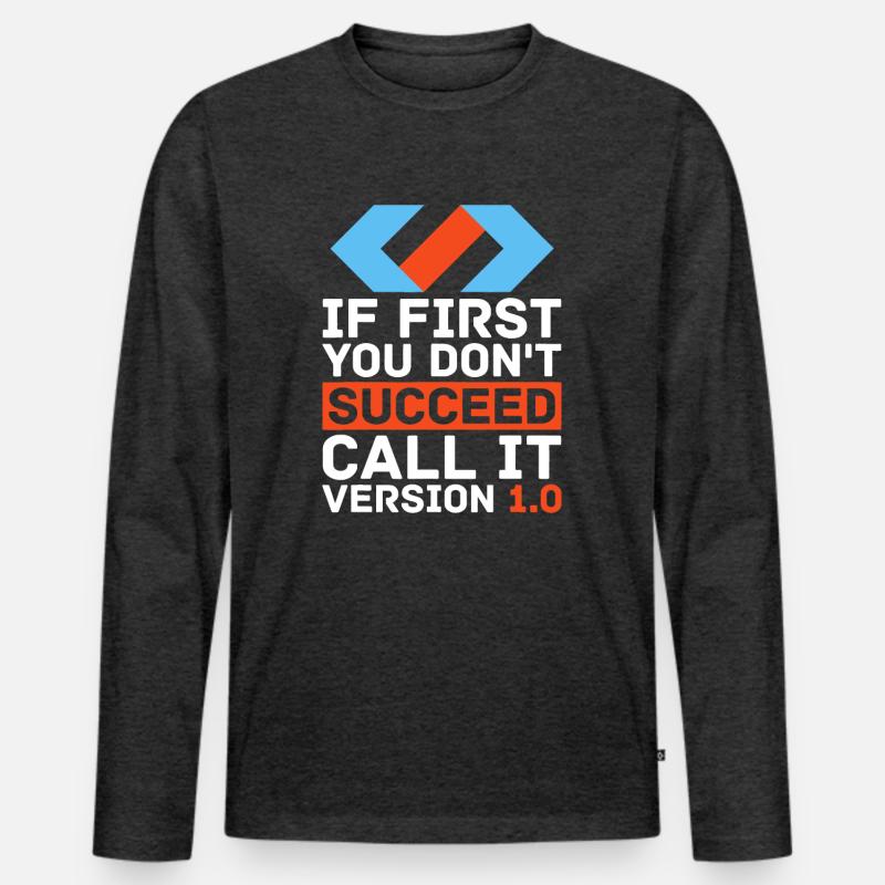 Programmierung - Informatik Programmierer Software Männer Premium Bio Langarmshirt