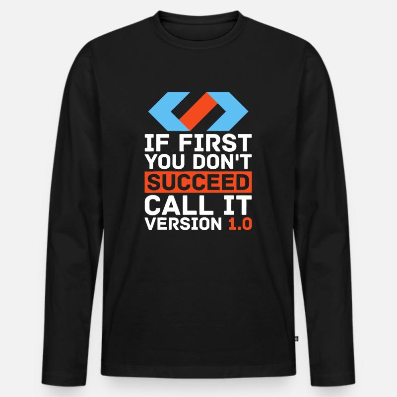 Programmierung - Informatik Programmierer Software Männer Premium Bio Langarmshirt