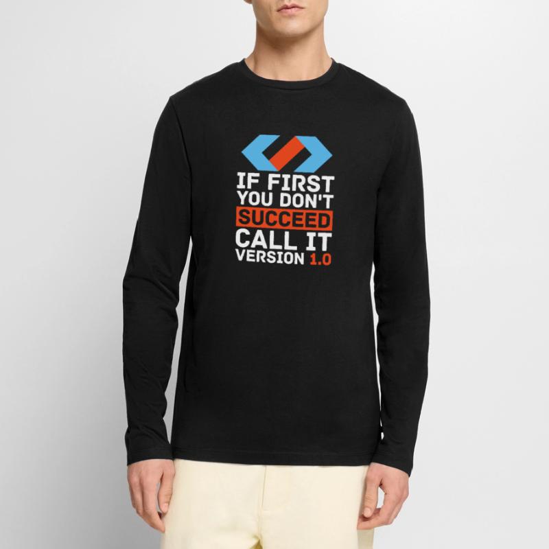 Programmation - Logiciel de programmation informatique T-shirt manches longues Premium bio Homme