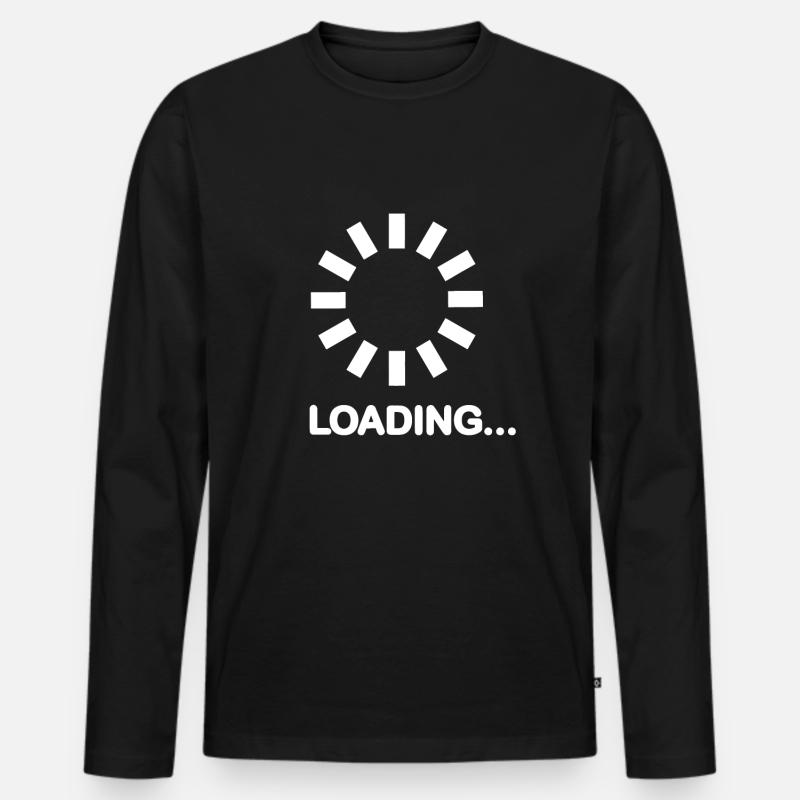 Loading bar Men's Premium Organic Long Sleeve Shirt