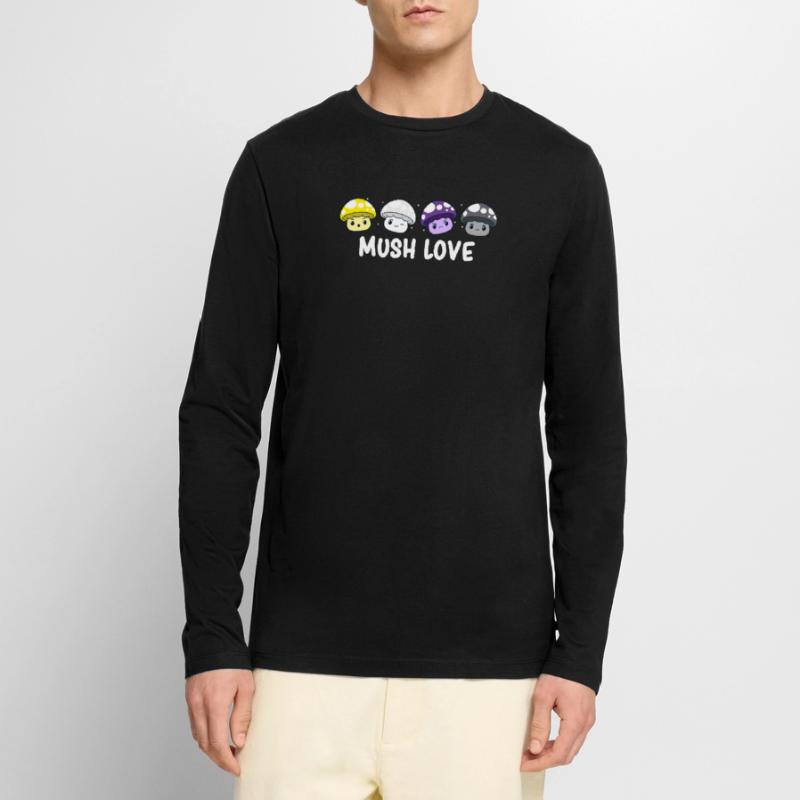 Non Binary - Non Binary Pride - Non Binary NB Flag Men's Premium Organic Long Sleeve Shirt