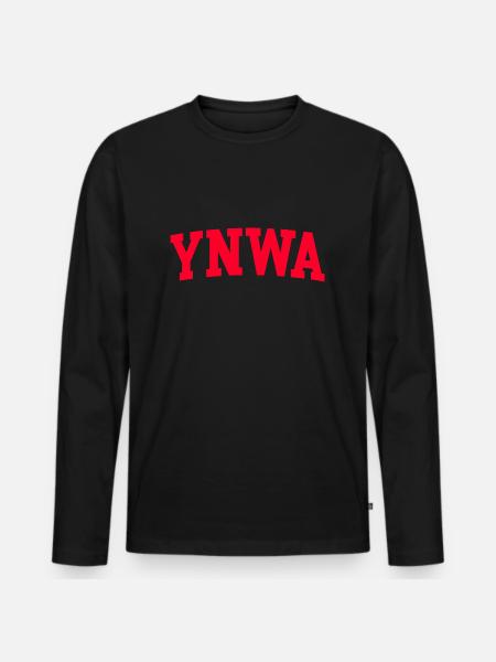 ynwa - Men's Premium Organic Long Sleeve Shirt - black