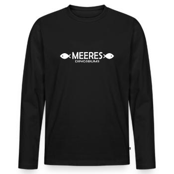 meeresbiologe meer ozean riff ozanforscher - Männer Premium Bio Langarmshirt - Schwarz - Vorne - Nico (187cm)