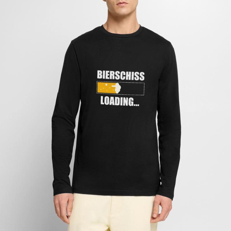 Bierschiss loading Männer Premium Bio Langarmshirt