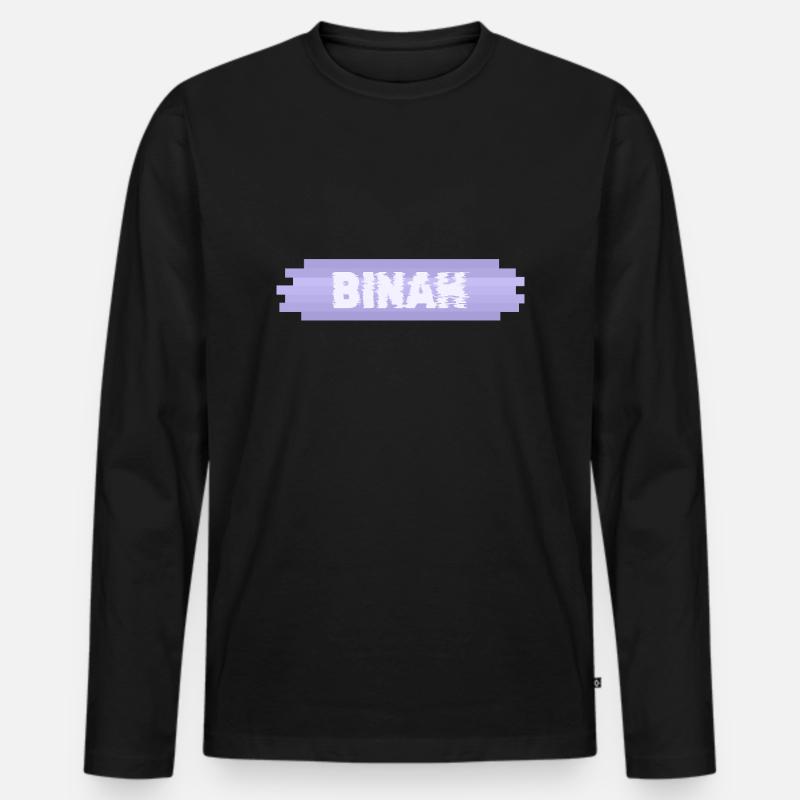 Mutter Binah - Männer Premium Bio Langarmshirt - Schwarz
