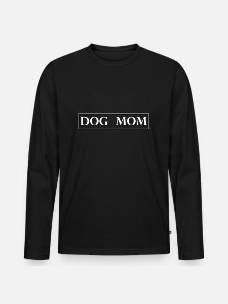 Hund Dog - Männer Premium Bio Langarmshirt - Schwarz