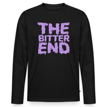 Das bittere Ende Nu Goth okkulte Hexerei Hexe - Männer Premium Bio Langarmshirt - Schwarz - Vorne - Nico (187cm)