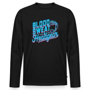 Girls Wrestling Wrestle Grappling Wrestler Girl - Men's Premium Organic Long Sleeve Shirt - black - Front - Nico (187cm)