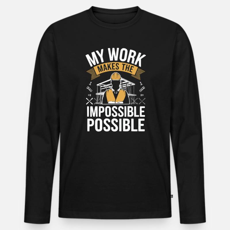 Structural Engineer Job Structural Engineering Men's Premium Organic Long Sleeve Shirt