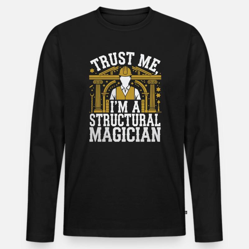 Structural Engineer Job Structural Engineering Men's Premium Organic Long Sleeve Shirt