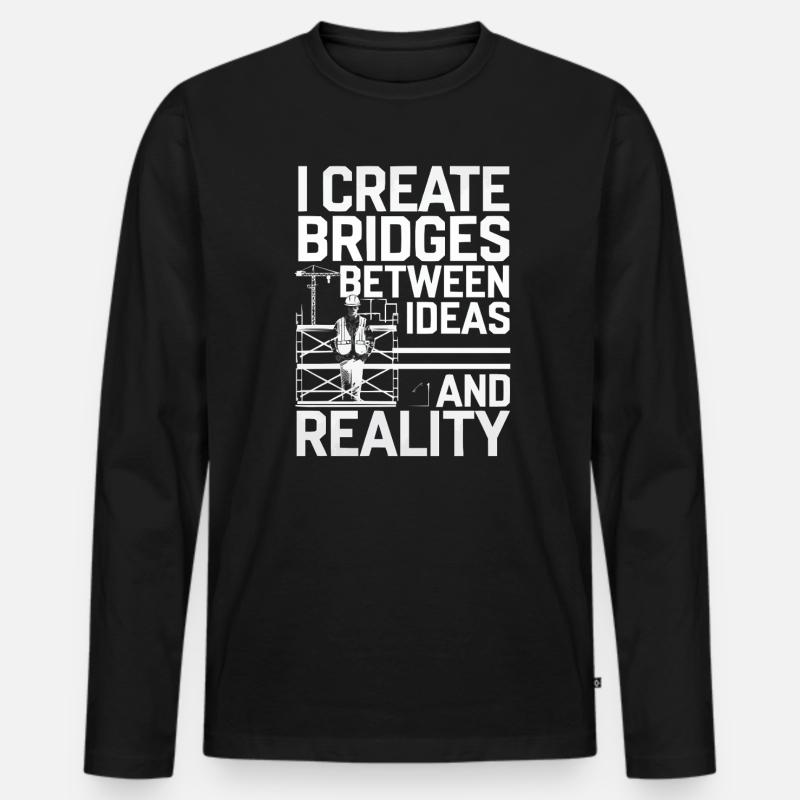 Structural Engineer Job Structural Engineering Men's Premium Organic Long Sleeve Shirt