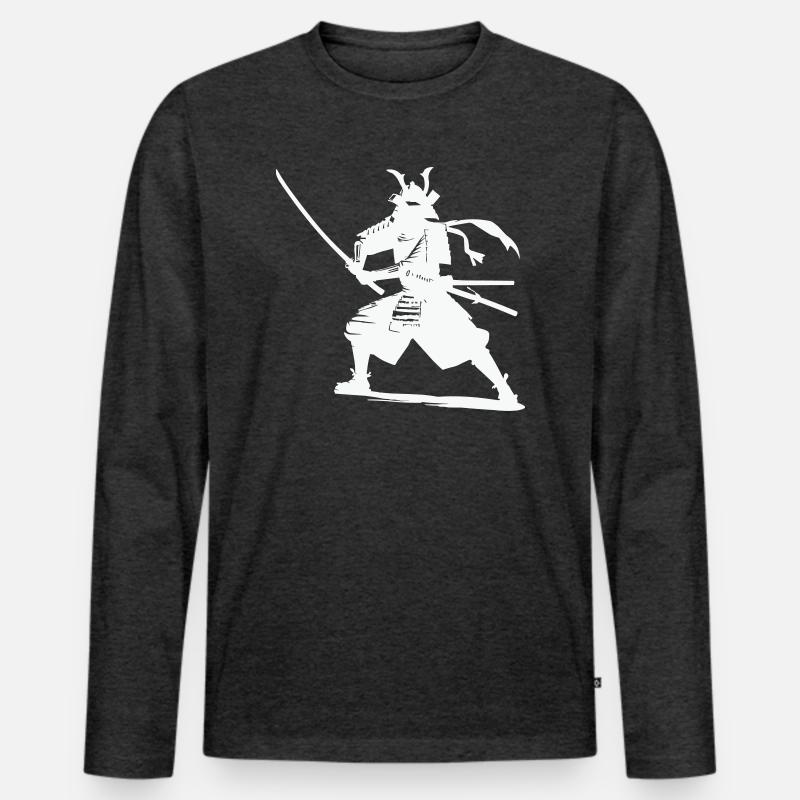 Samurai Men's Premium Organic Long Sleeve Shirt