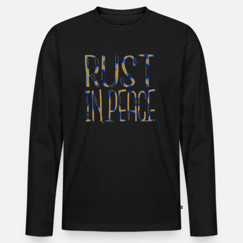 joke aerospace engineering robotics engineer - Männer Premium Bio Langarmshirt - Schwarz
