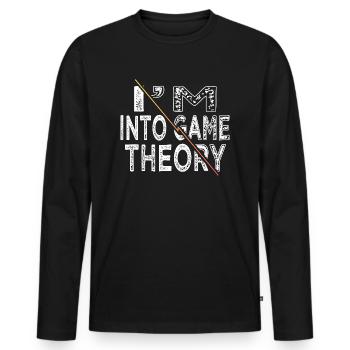 Gaming Shirt Achievement Unlocked Gamers RBFanArt - T-shirt manches longues Premium bio Homme - noir - Devant - Nico (187cm)
