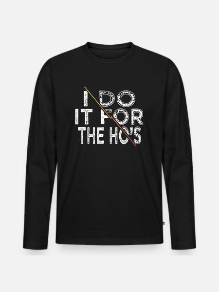 Jokes Beach Holiday Bedroom Bday - Men's Premium Organic Long Sleeve Shirt - black
