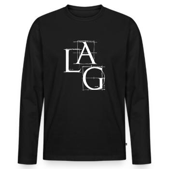 Legends at Gaming PC Nerd Games Gamer Shirt - T-shirt manches longues Premium bio Homme - noir - Devant - Nico (187cm)