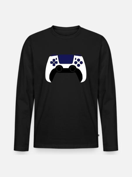 Generic Game Controller - Men's Premium Organic Long Sleeve Shirt - black